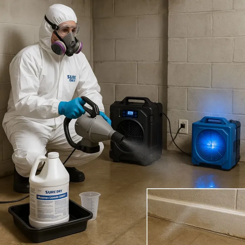 Sanitization and Odor Removal process in Hope Valley, RI