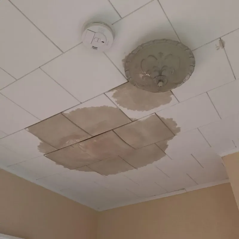 Ceiling Water Damage Repair in Hope Valley, RI