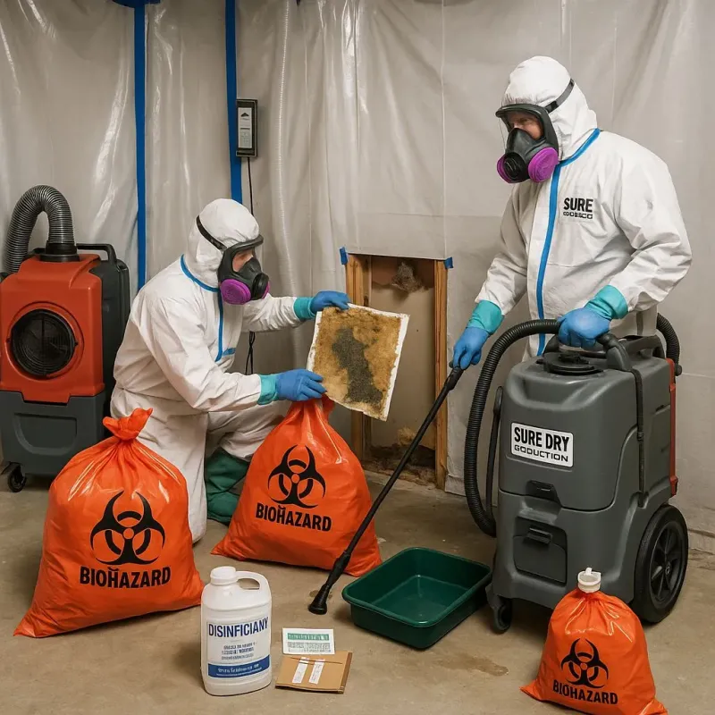Contaminated Water Handling Protocols process in Hope Valley, RI