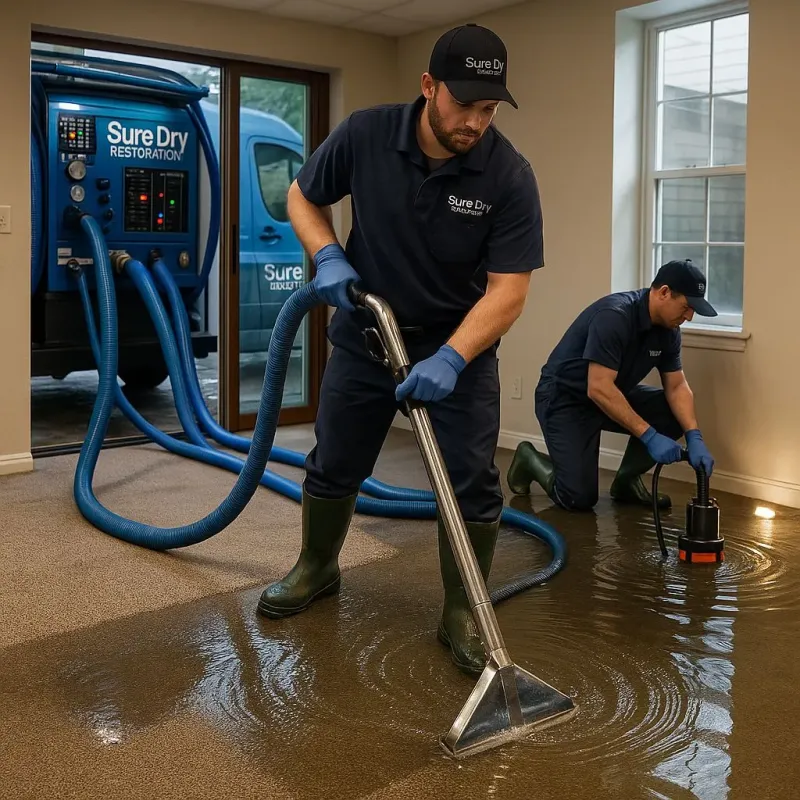 Water Extraction and Removal process in Hope Valley, RI
